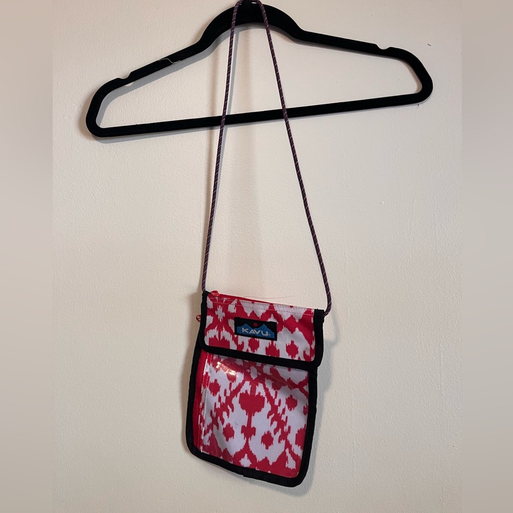 Kavu Sling Travel Wallet w/ clear pocket